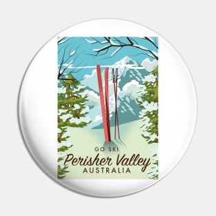 Perisher Valley Australia ski Pin