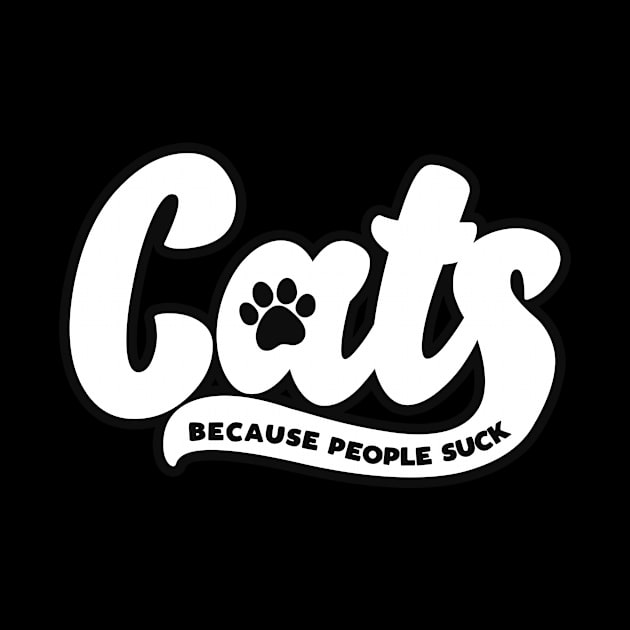 Cats Because People Suck by Psych0 Central