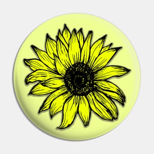 Flower / Sunflower / Spring / Summer Pin