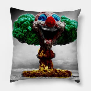 Mushroom Clown Pillow