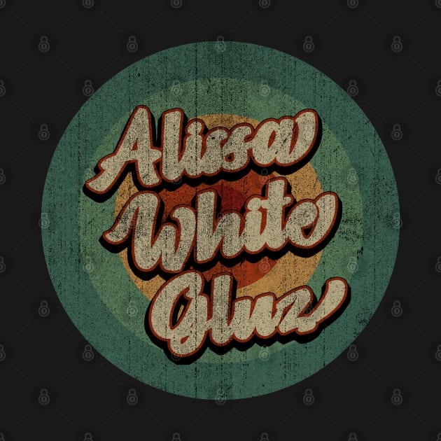 Circle Retro Vintage Alissa White Gluz by Jokowow