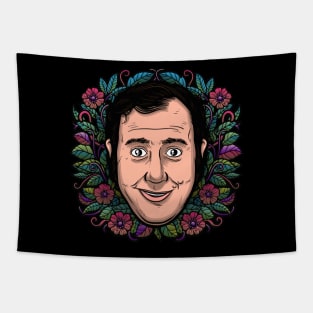 Andy Kaufman (Flowered) Tapestry