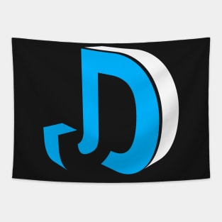 JD Logo Tapestry