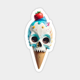 Delicious Skull Magnet