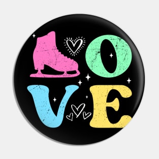 Figure Skating Lover Pin