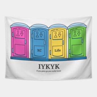 IFKYK Port a Potty Tapestry