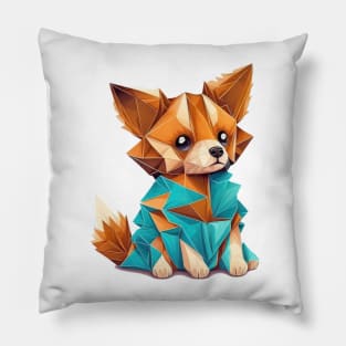 Fictional origami animal #5 Pillow