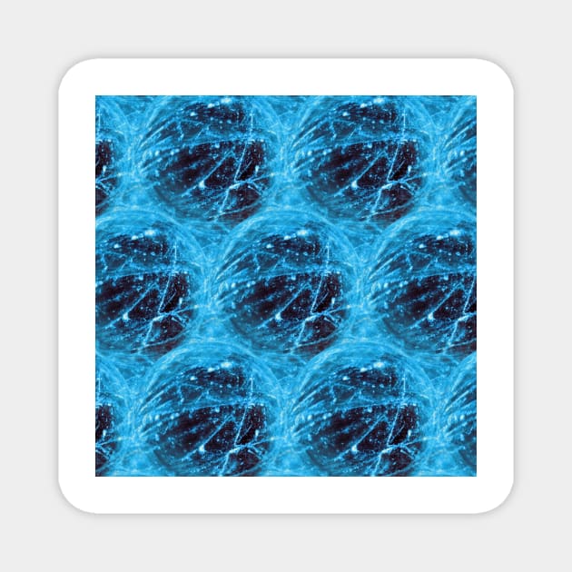 Blue Diamond Gemstone Crystal Magnet by Moon Art