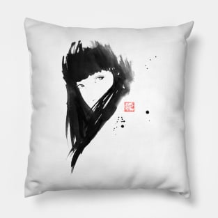 japanese girl Pillow