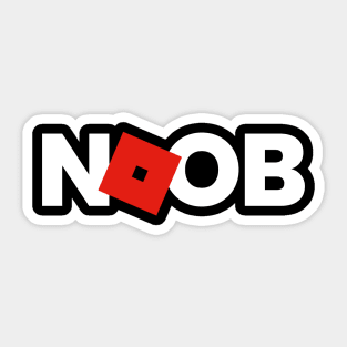 joyful noob Sticker for Sale by StinkPad