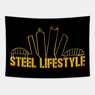 CIUDAD PITT STEEL Tapestry