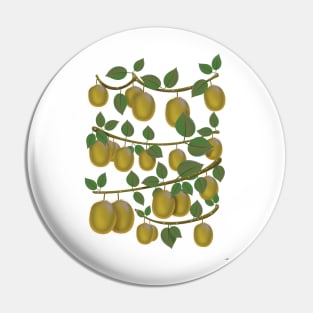 kiwi Fruit Pin