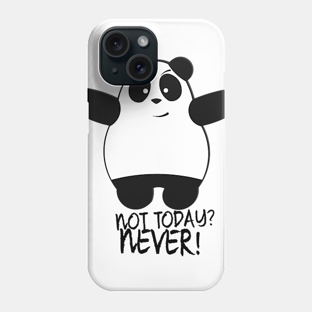 Panda Phone Case by Bongonation