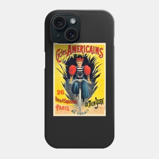 Vintage French Advertising - bicycle Phone Case