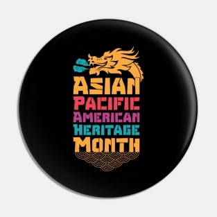 Aapi month gift :Asian Pacific American Heritage Pin