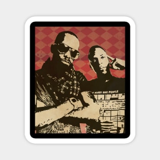 Dead Prez // Retro Poster Hip hop Magnet