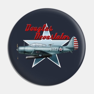 Douglas Devastator TBD Pin