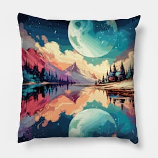 Moon Reflection Pillow