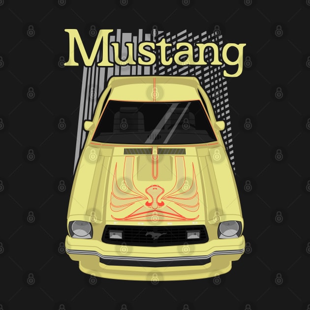Mustang King Cobra 1978 - Yellow by V8social