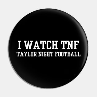 Taylor Night Football Pin