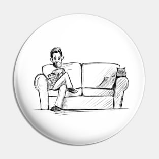 The dark side of the couch Pin