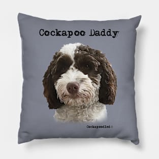 Cockapoo Dog Dad Pillow