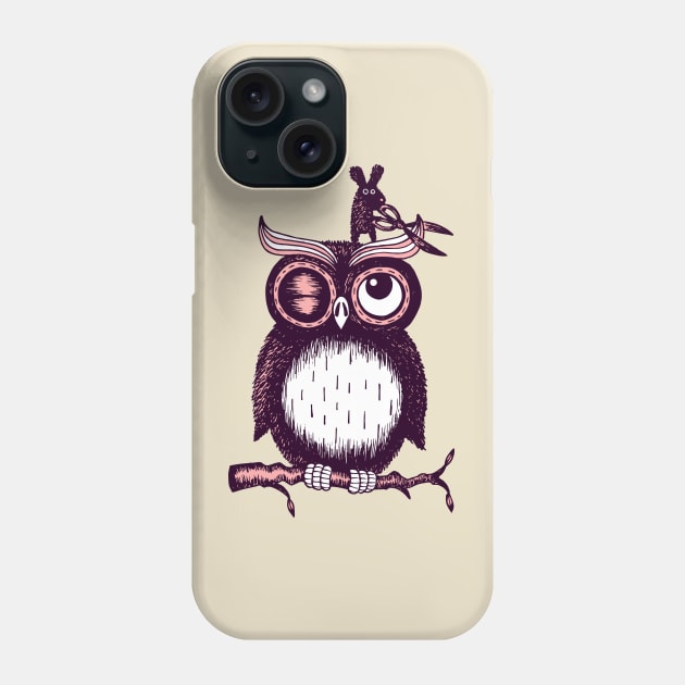 The all knowing owl Phone Case by Super South Studios
