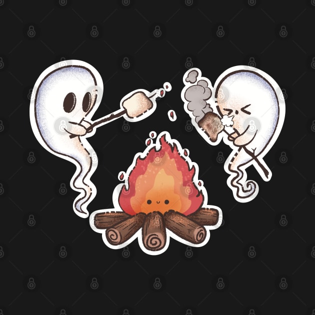 Campfire Ghosts and Marshmallows by Bee and Clover Designs