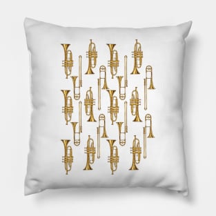 Trumpets and Trombones Pillow