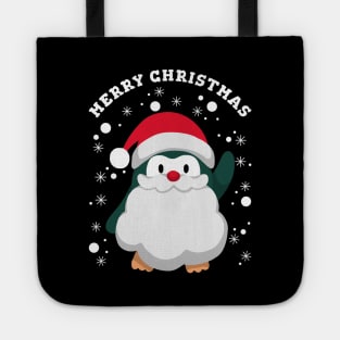 Christmas Penguin Tote