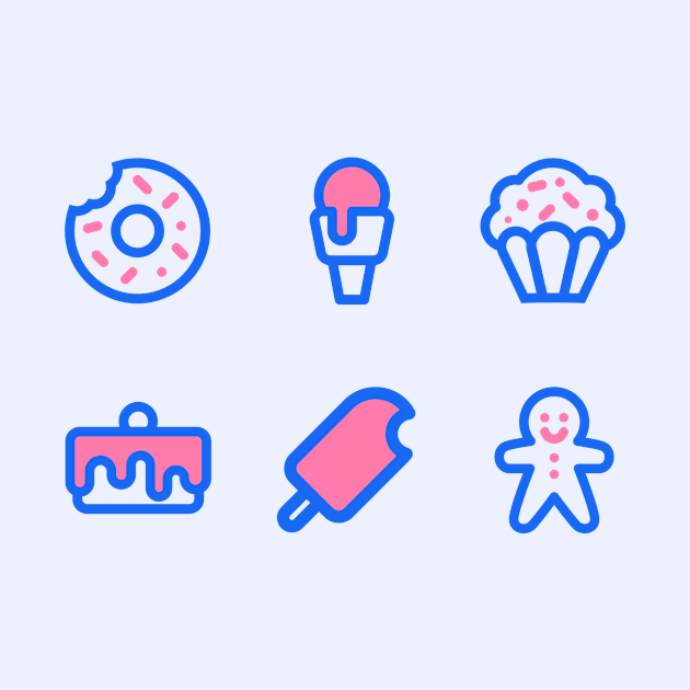 Sweet Icons by foodwear