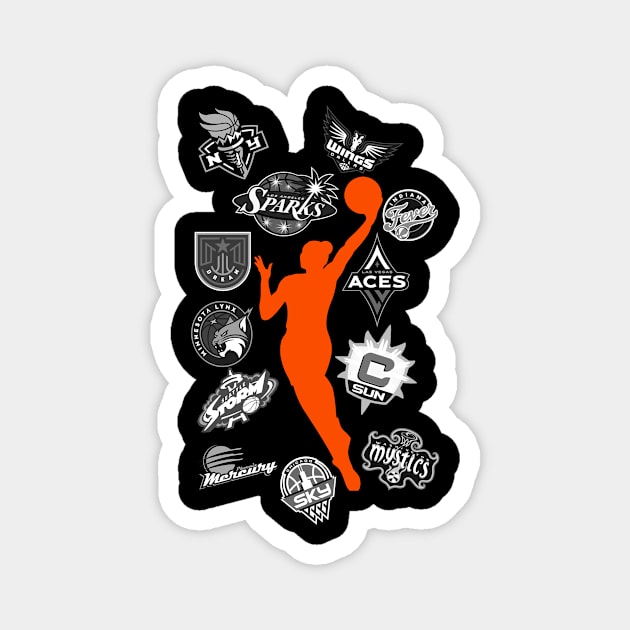 WNBA Magnet by RTBrand