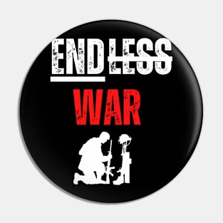 ENDLESS WAR MESSAGE Pin