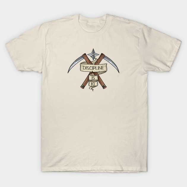 Monk Discipline Is Ki Monk T Shirt Teepublic
