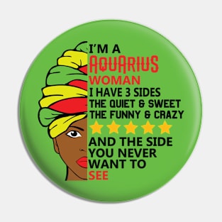 Aquarius Pin