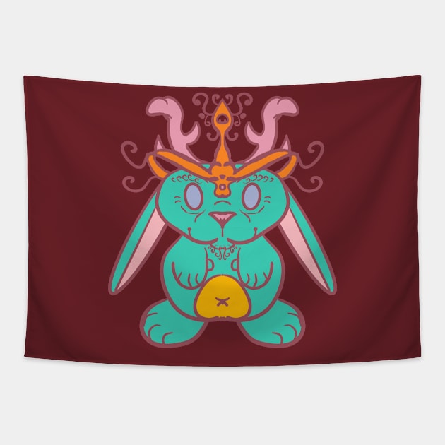 wolpertinger Tapestry by AshmuneinStork