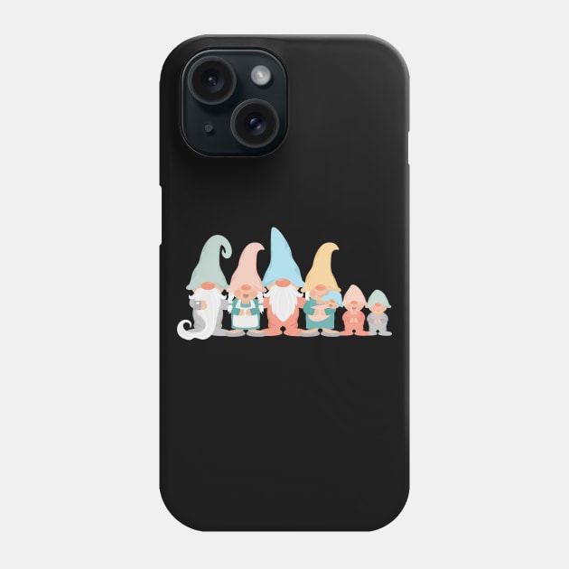 Awesome Gnomes Family T-shirt & Accessories Phone Case by MIRgallery