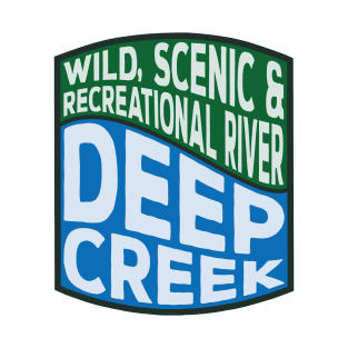 Deep Creek (California) Wild, Scenic and Recreational River wave T-Shirt