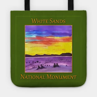 White Sands National Monument in New Mexico Tote