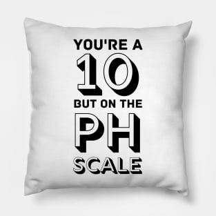 10 on the PH scale Pillow