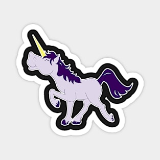 Cute Unicorn Cartoon Magnet