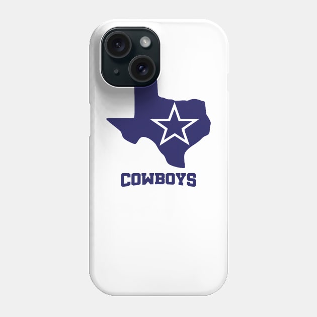 Dallas Cowboys Phone Case by MommyTee