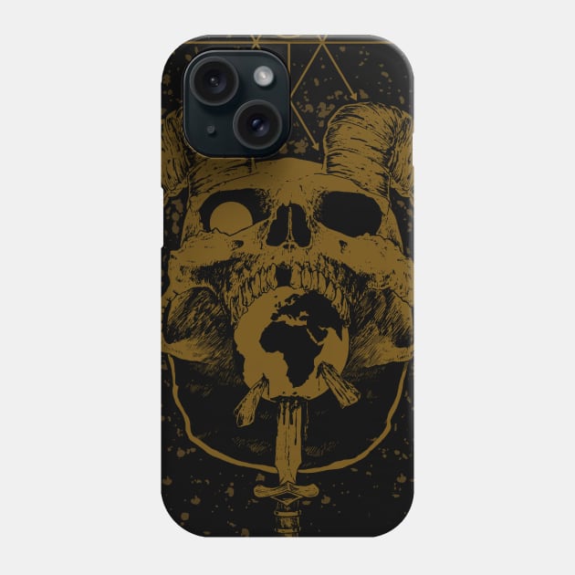 Dying planet Phone Case by Chmurzasty