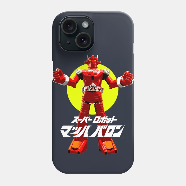 Super Robot Mach Baron Phone Case by Pop Fan Shop