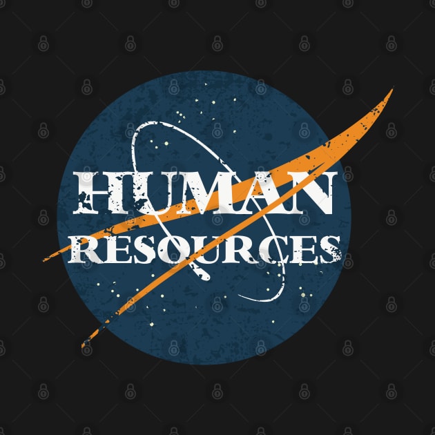 Human Resources Space Vintage by orlumbustheseller