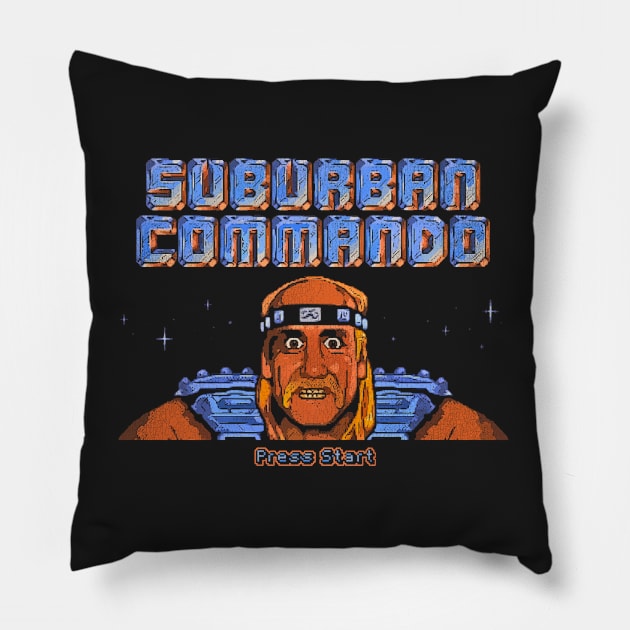 Suburban Commando Pillow by darklordpug