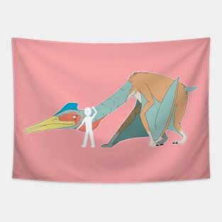 My Pal Quetzalcoatlus Tapestry