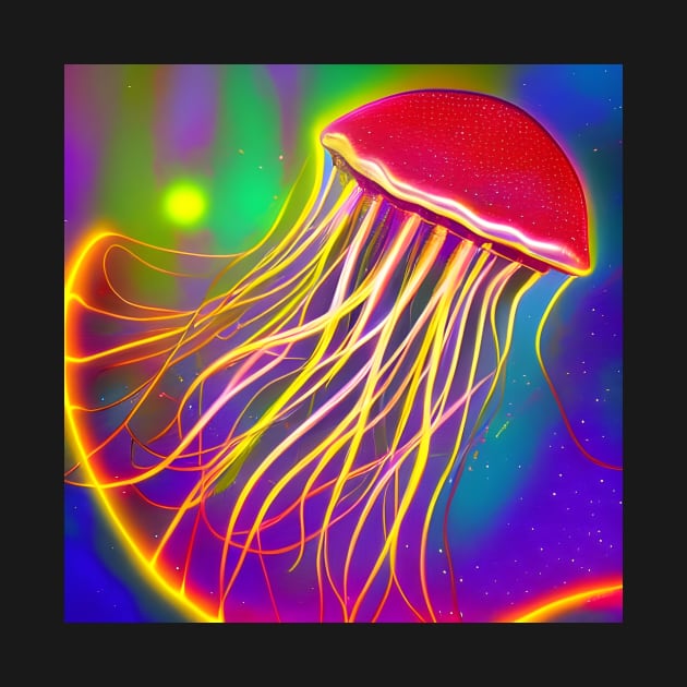 Coloful Jellyfish by SmartPufferFish