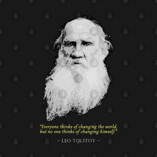 Leo Tolstoy Quote by Nerd_art