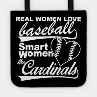 love baseball love cardinals Tote